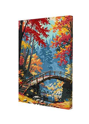 Картина за номерами riviera blanca міст до тиші 28x40 см (rb-1249)