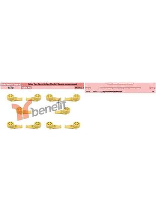 Кришка супорту комплект 10шт haldex type, modul t, h4570, 3434386200 0810 60137 1076ben