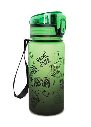 Пляшка coolpack brisk game over gradient green для води 400 мл (z17969)