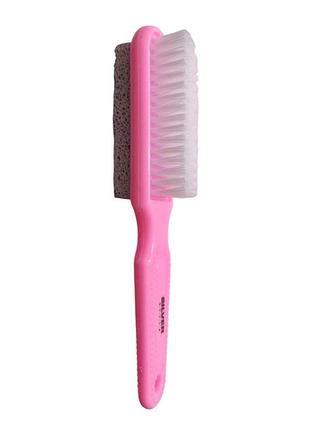 Пемза-щетка для пяток 2 в 1 silver style stk-62 0623