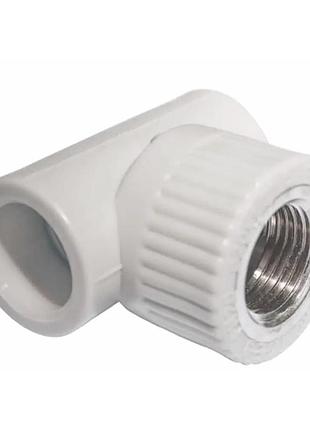 Pp-r тройник evci 20х1/2врх20