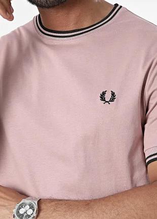 Футболка чоловіча fred perry twin tipped