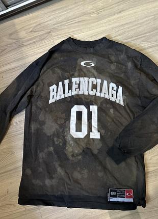 Реглан лонгслів balenciaga
