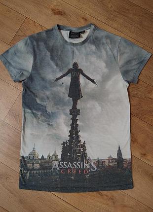Мужская футболка с принтом серии игр assassin's creed