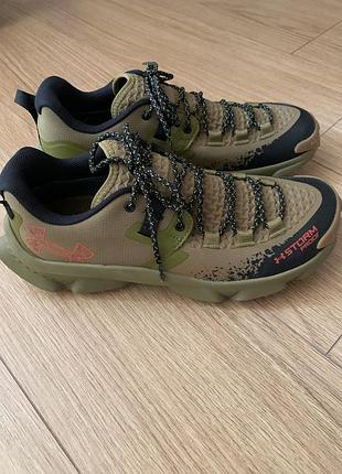 Кросівки чоловічі under armour оливкового кольору оригінал