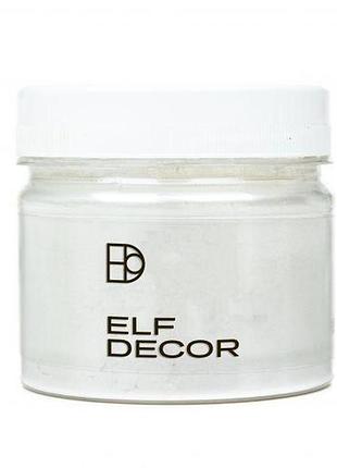 Металлизированная пудра-додаток powder серебро, 50 г