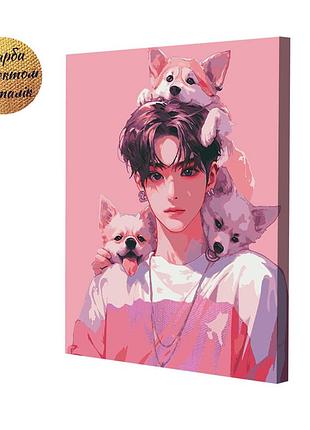 Картина за номерами riviera blanca k-pop idol 40x50 см (rb-0922)