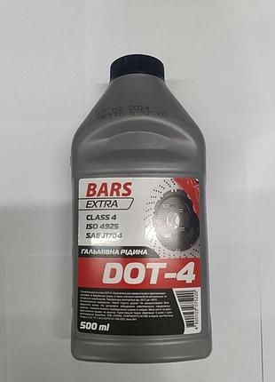 Гальмівна рідина dot-4 400mlg bars