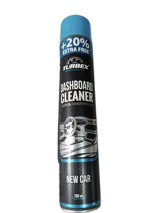 Поліроль для пластика і вінілу торпеда new car аерозоль 750ml turbex