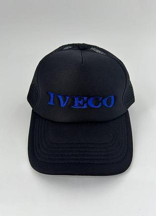 Кепка (бейс) з логотипом iveco літо чорна