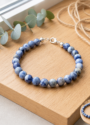 Розпродаж браслет азурит.