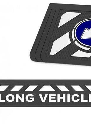 Бризговик причепний 350x2400 long vehicle black 3d