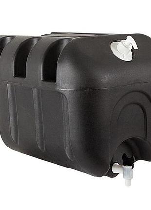 Резервуар для води з краном 30l+дозатор мила чорний