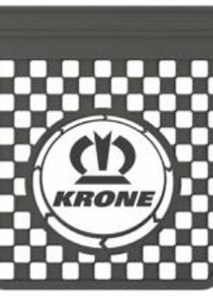 Бризговик з написом krone 450x400 3d bw 1 шт