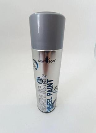 Автоемаль акрилова. ral9006 дисків колесних.срібл.,аероз.500ml newton