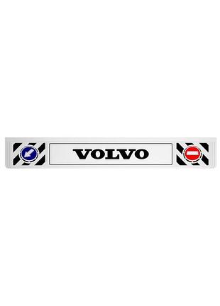 Бризговик причепний 350x2400 volvo 3d long vehicle білий