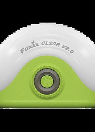 Фонарь кемпинговый зеленый fenix cl20r v.2.0