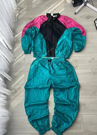 Нейлоновий вінтажний спортивний костюм puma 1990 років