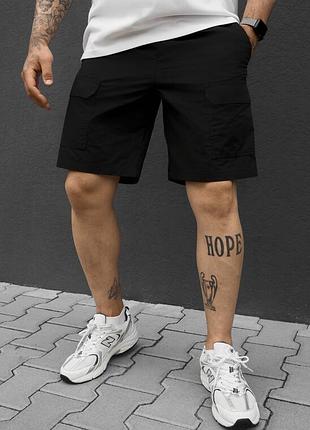 Мужские шорты staff cargo kr black из качественного европейского хлопка