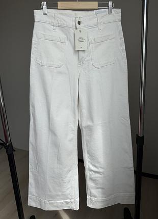 Жіночі джинси h&m, білі, розмір eur 40 (l)