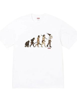 Supreme evolution tee in white
