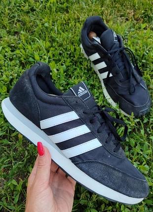 Черные мужские кроссовки adidas run 60s 3.0