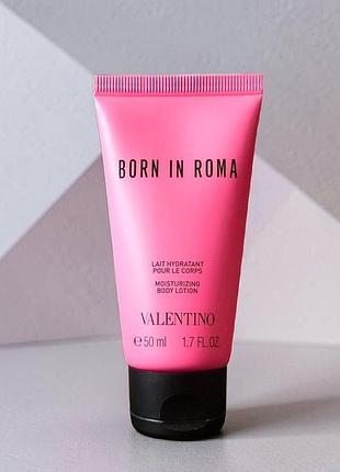 Парфюмированный лосьон для тела valentino born in roma 50 мл