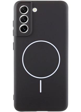Чохол silicone cover lakshmi full camera (aa) with magnetic fit для samsung galaxy s21 fe