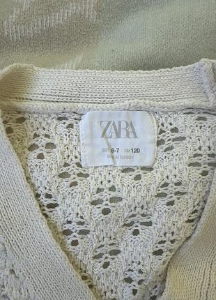 Вʼязана кофтинка zara 2
