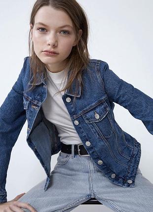 Джинсова куртка zara