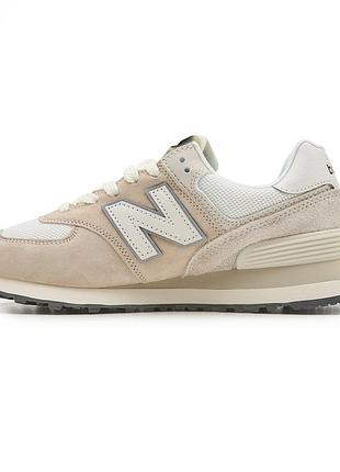 Balance 574 beige white