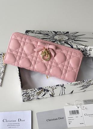 Жіночий гаманець dior з бантом