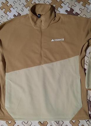Флисовая кофта анорак adidas terrex multi climawarm xl новая