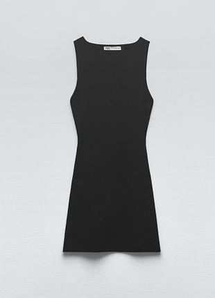 Чорна сукня zara