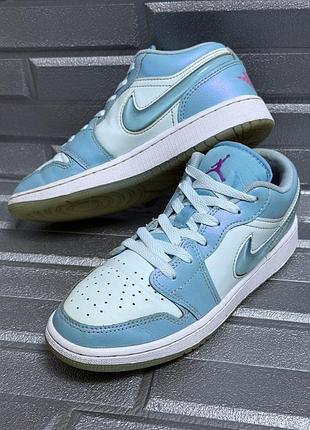 Кроссовки высокие детские nike air jordan original 36 размер (23 см стелька) кожаные унисекс натуральная кожа для парня девушки