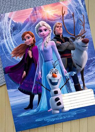 Тетрадь холодное сердце frozen в линию18 листов (29887)
