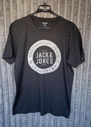 Чоловіча базова футболка jack jones xl