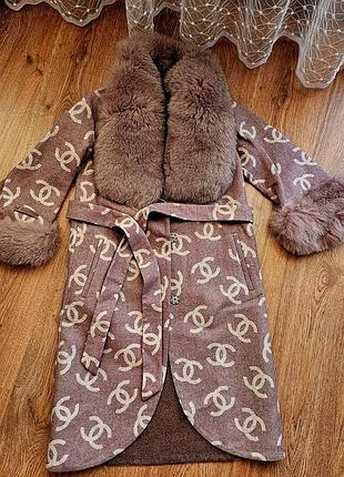 Новое пальто без утепления s