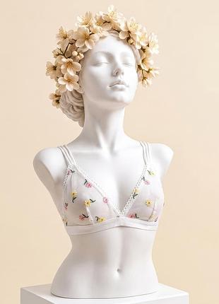 Топ топик нижнее белье базовый классический сток primark
