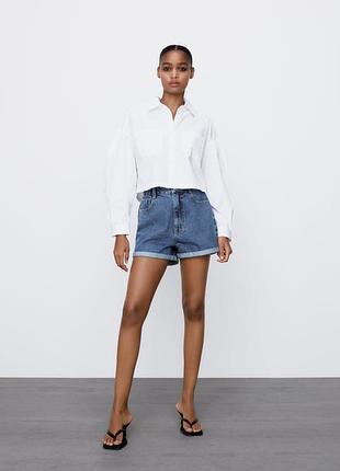 Джинсові шорти zara