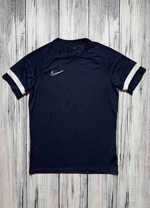 Nike футболка оригинал синяя l размер m
