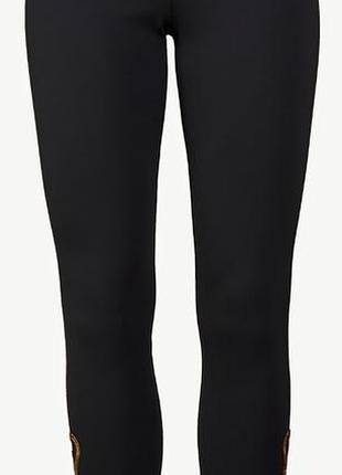 Polo ralph lauren брюки леггинсы из замочек сбоку и вышивкой, гусиарские