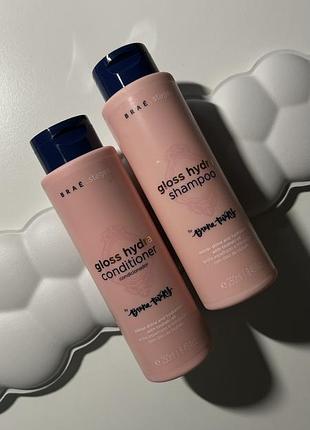 Шампунь, кондиціонер braé stages gloss hydra shampoo