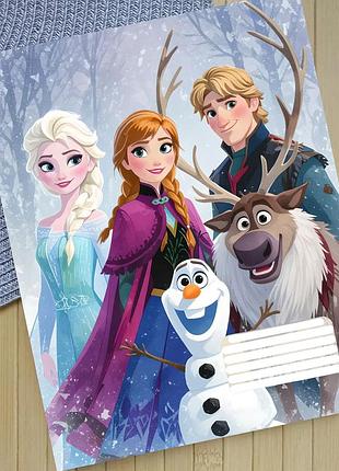 Тетрадь холодное сердце frozen в линию18 листов (29876)