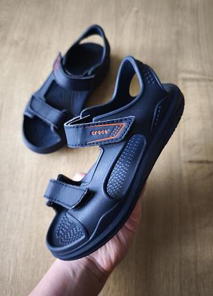 Круті дитячі босоніжки сандалії crocs, р.30 (с 13)