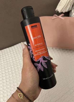 Крем для волосся botoplus repair filler від invidia, італія