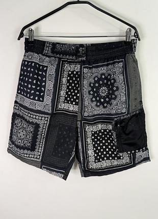 Levi’s utility bandana-print track cotton shorts m size