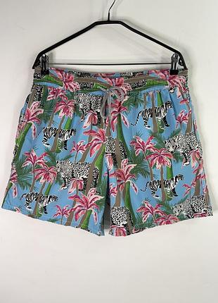 Vilebrequin moorea palmeira bermuda swimming nylon shorts xxl size