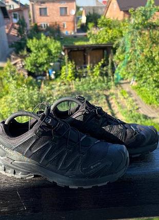 Трекінгові кросівки salomon xa pro 3d v9 gtx у чорному кольорі