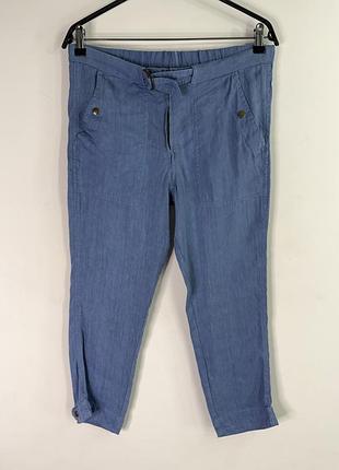 Isabel marany etoile cropped linen/cupro pants s size